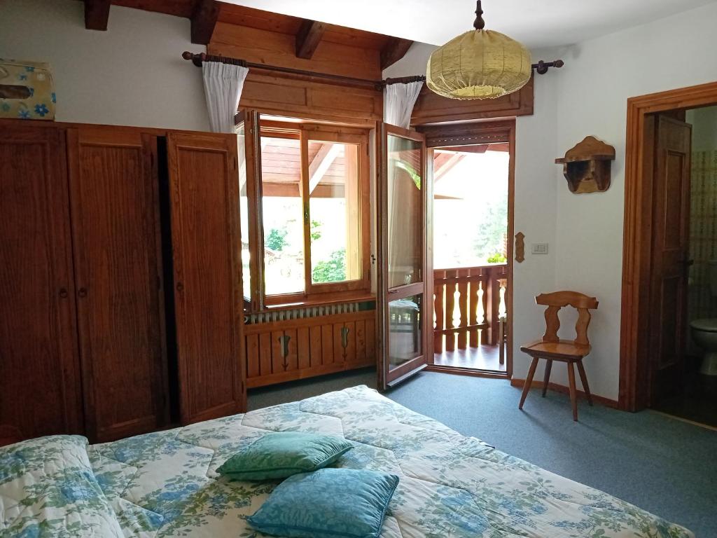 Postel nebo postele na pokoji v ubytování Meublè Barancio