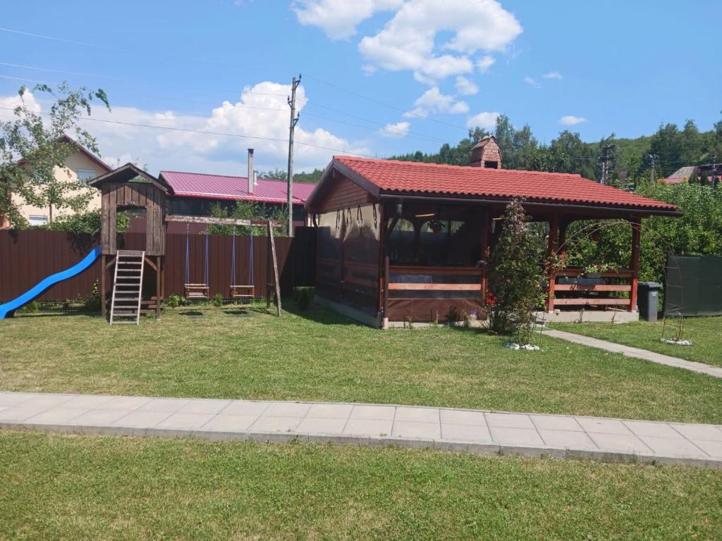 Herní místnost nebo prostor pro děti v ubytování CASA Dana