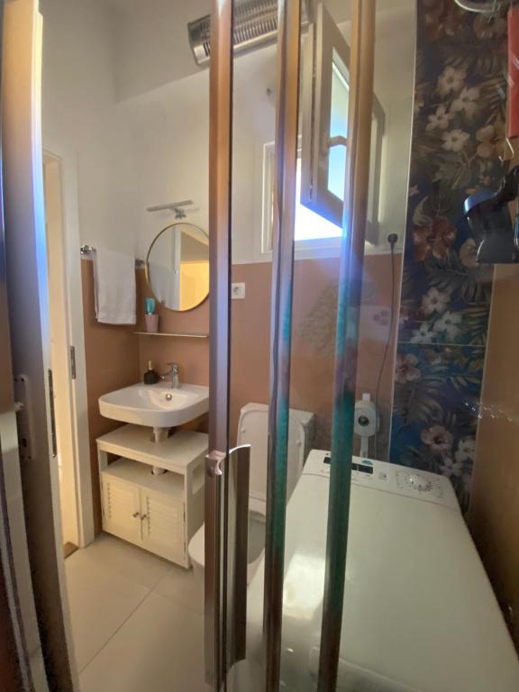 Kúpeľňa v ubytovaní Oasis apartment