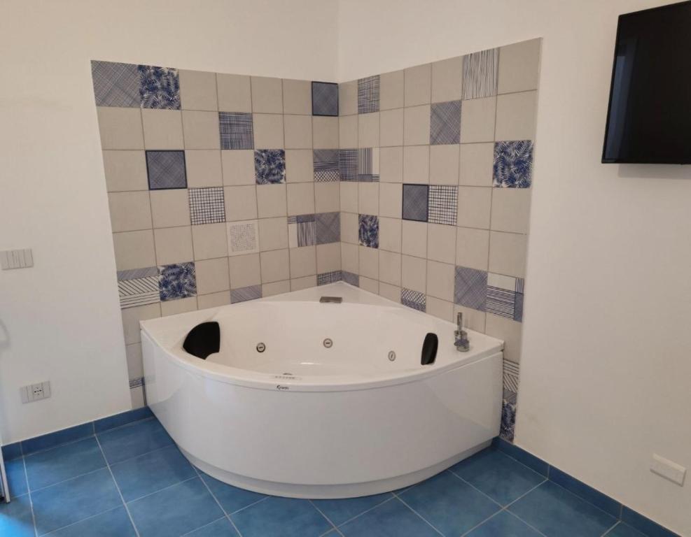 Koupelna v ubytování Archi Suite Canneto