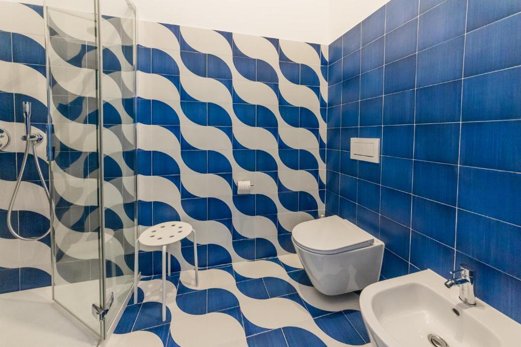 Koupelna v ubytování Archi Suite Canneto
