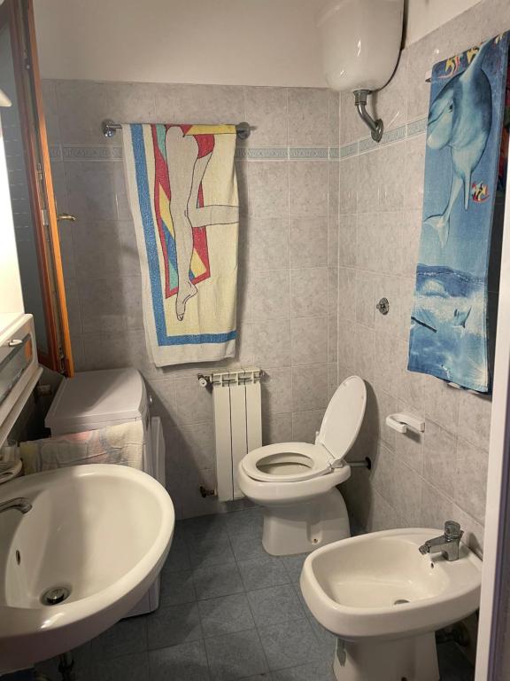 Koupelna v ubytování House Turi