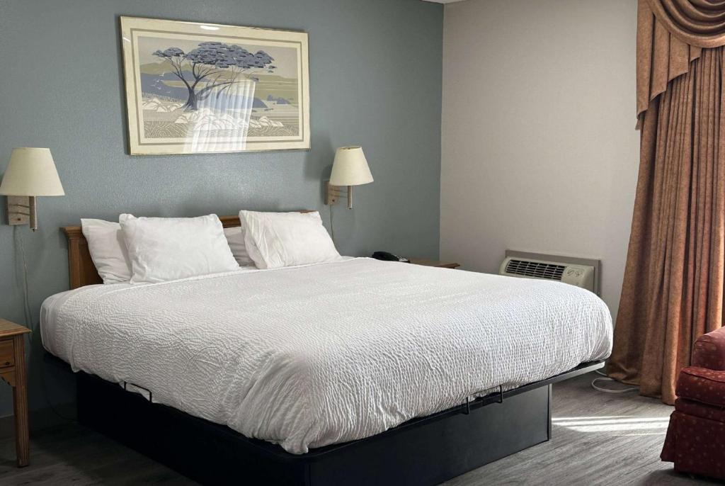 Postel nebo postele na pokoji v ubytování Days Inn by Wyndham Medford