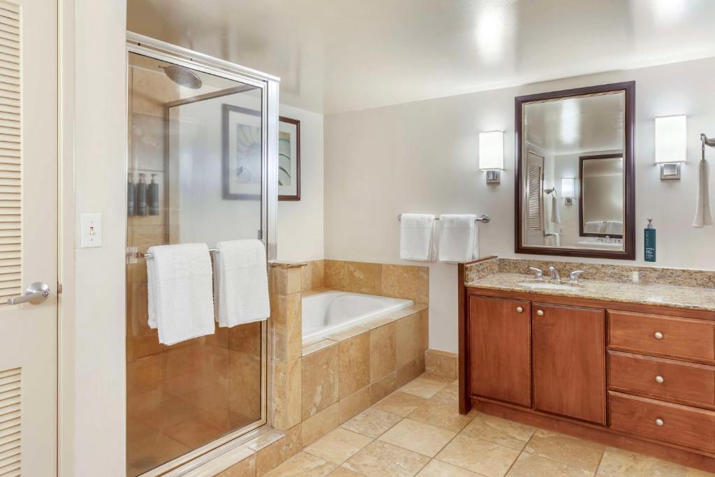 Koupelna v ubytování Hilton Vacation Club Ka'anapali Beach Maui