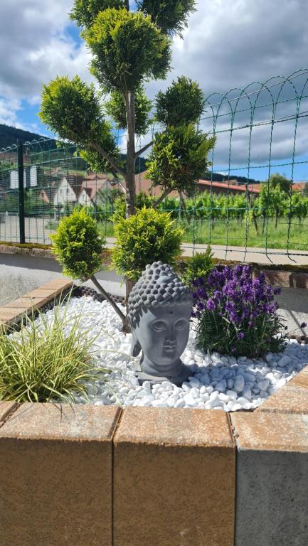 Zahrada ubytování Au Jardin d'Edel Gîtes Centre Alsace