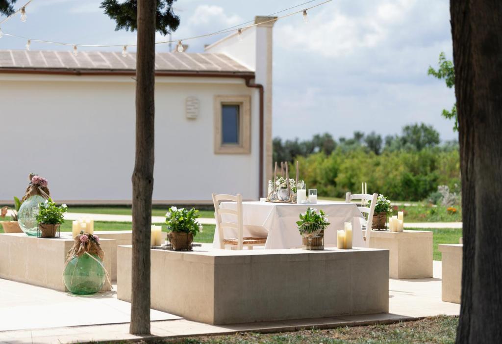 Zahrada ubytování Masseria Elysium