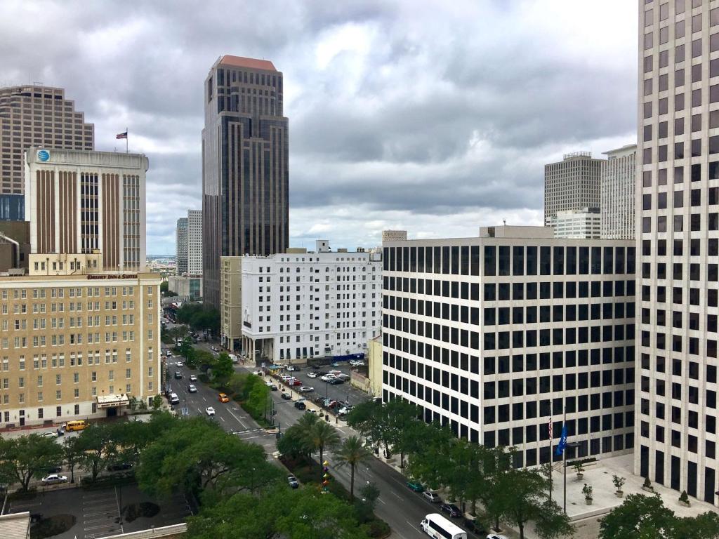 Nespecifikovaný výhled na destinaci New Orleans nebo výhled na město při pohledu z hotelu