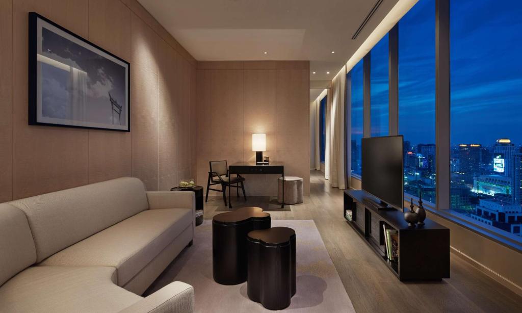 Posezení v ubytování Park Hyatt Bangkok