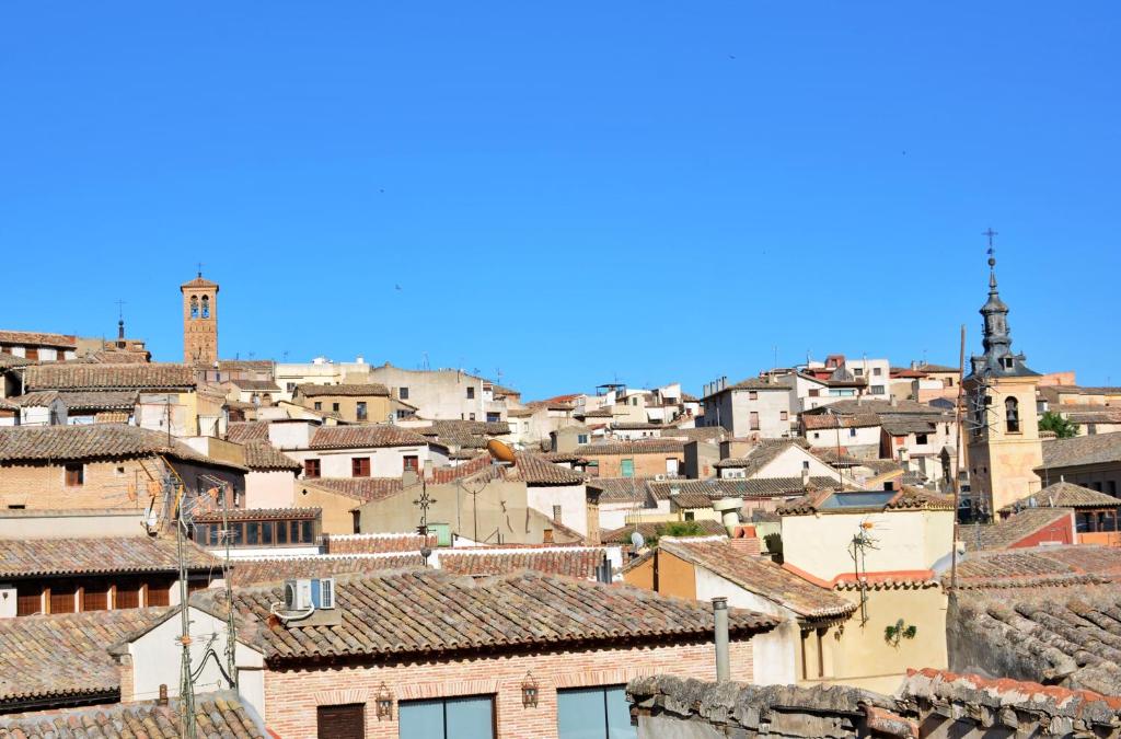 Výhľad na mesto Toledo alebo výhľad na mesto priamo z apartmánu