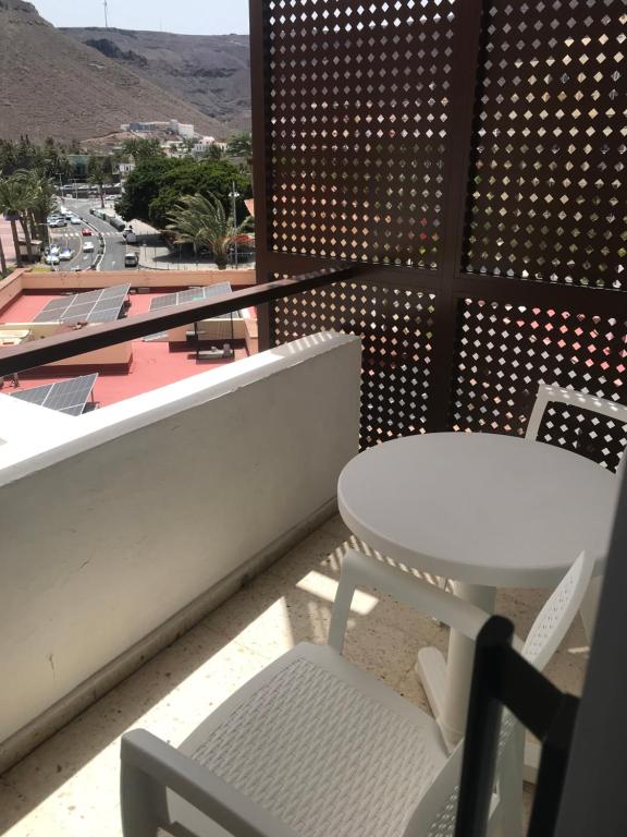 Balkón nebo terasa v ubytování Apartamentos Quintero – Adults Only
