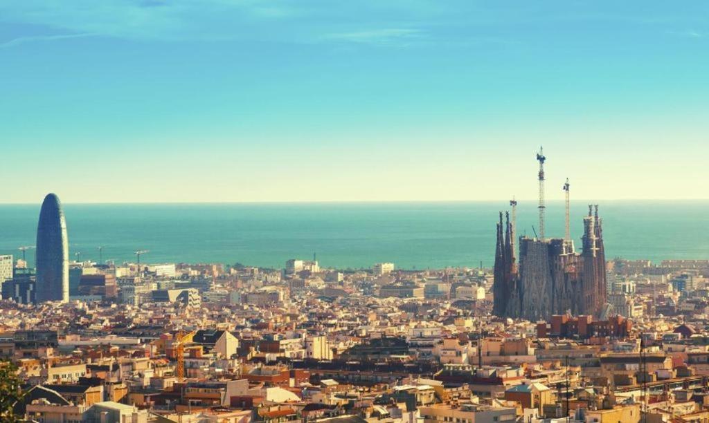 Výhľad na mesto Barcelona alebo výhľad na mesto priamo z apartmánu