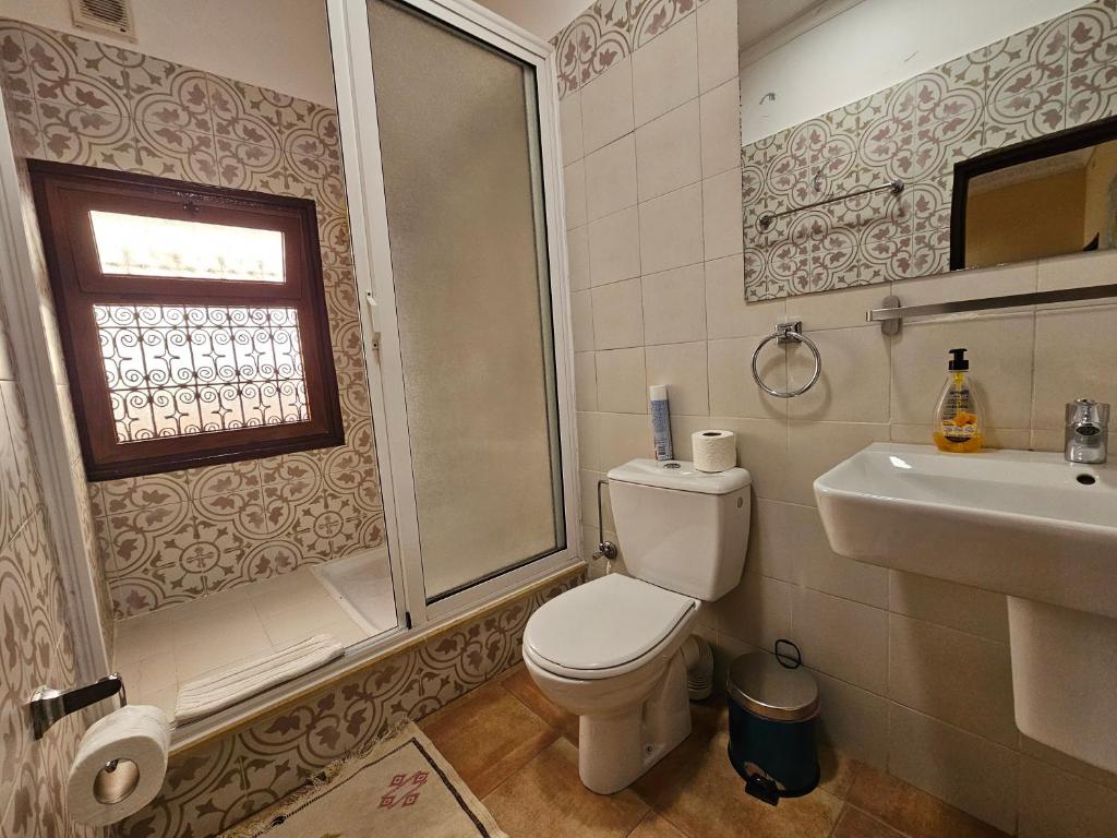 Koupelna v ubytování Riad Dar Rita