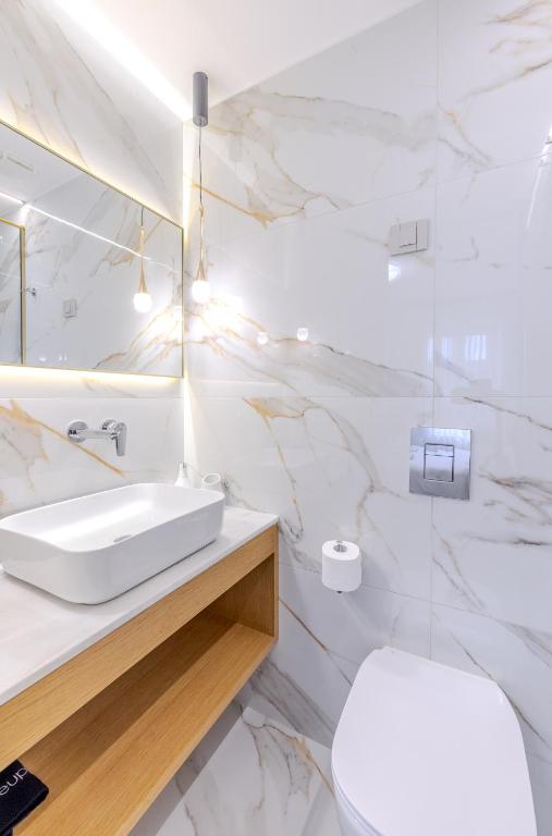 Koupelna v ubytování Nafplion Comfy Suites