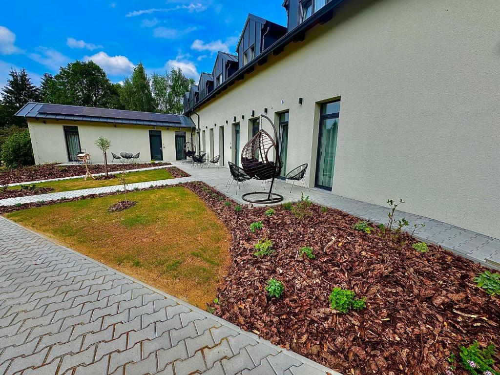 Zahrada ubytování Paseky Apartments Resort