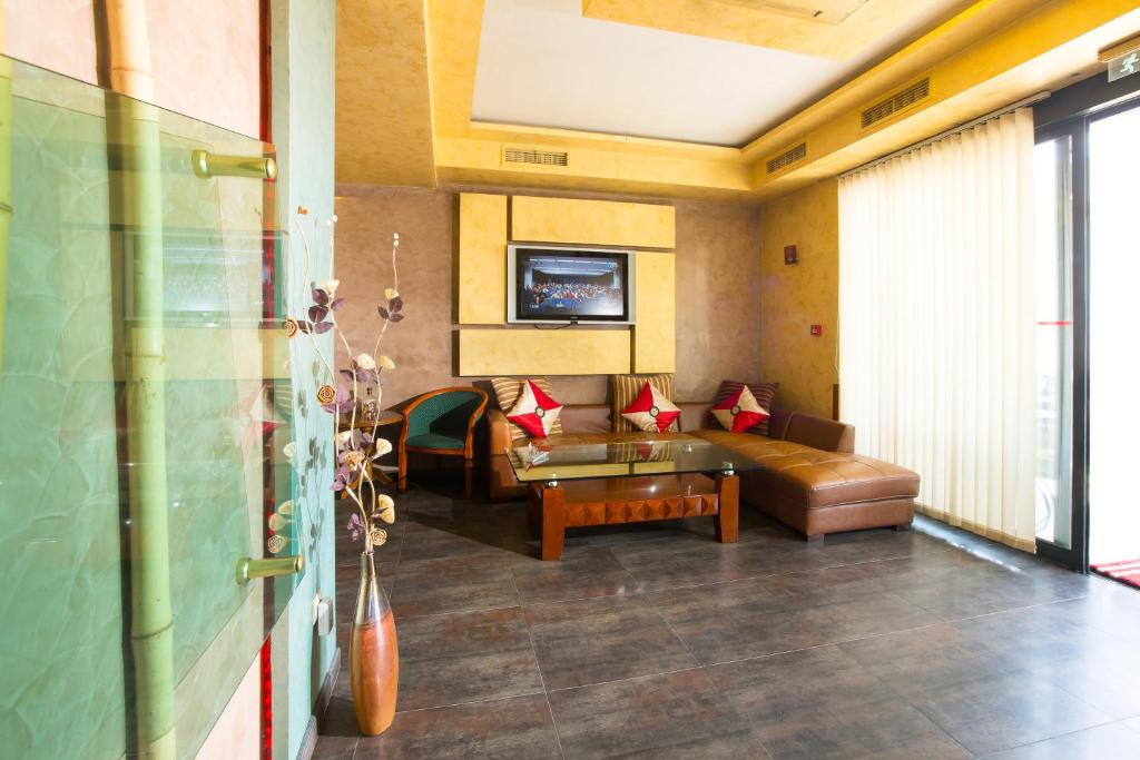 Posezení v ubytování Hotel Gabi