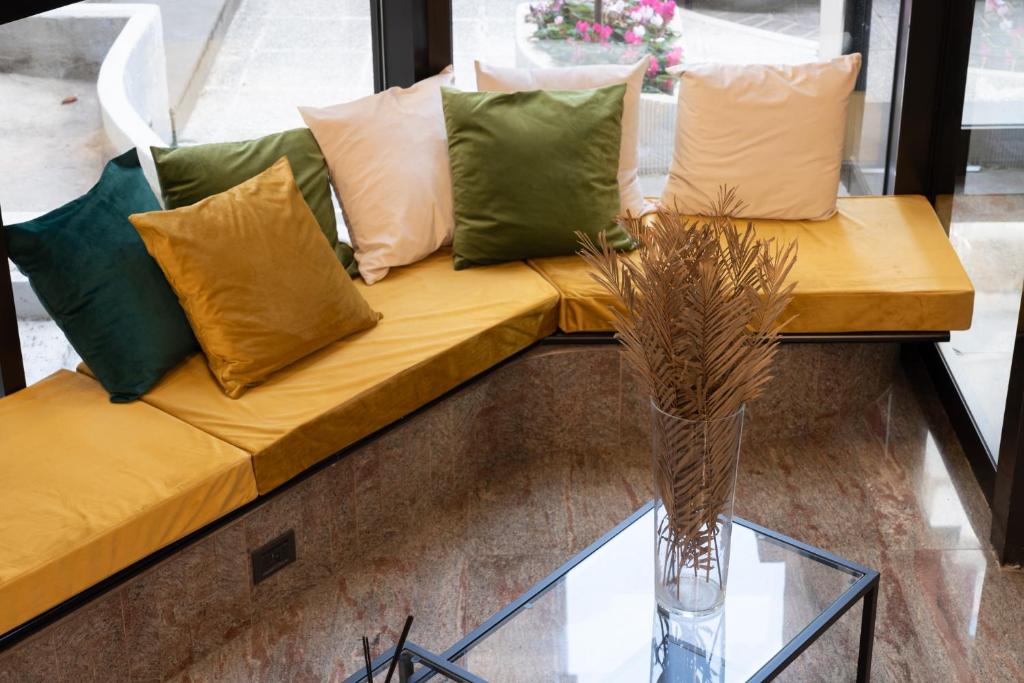 Posezení v ubytování Cristal Palace Hotel