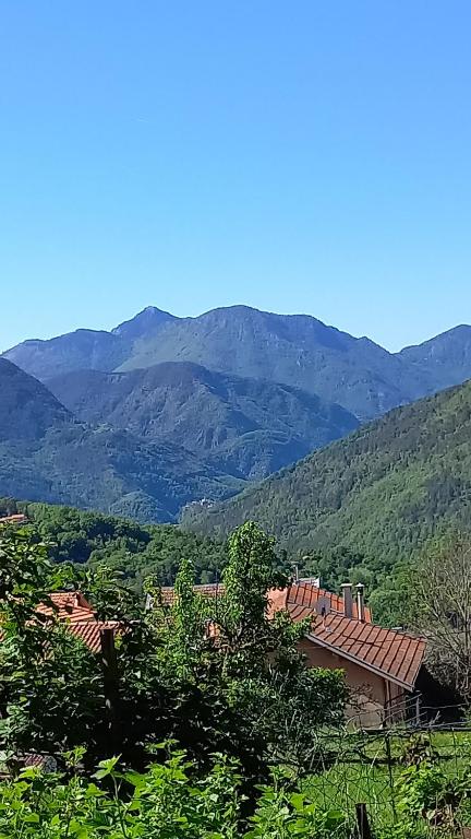 Pemandangan gunung umum atau pemandangan gunung yang diambil dari penginapan & sarapan