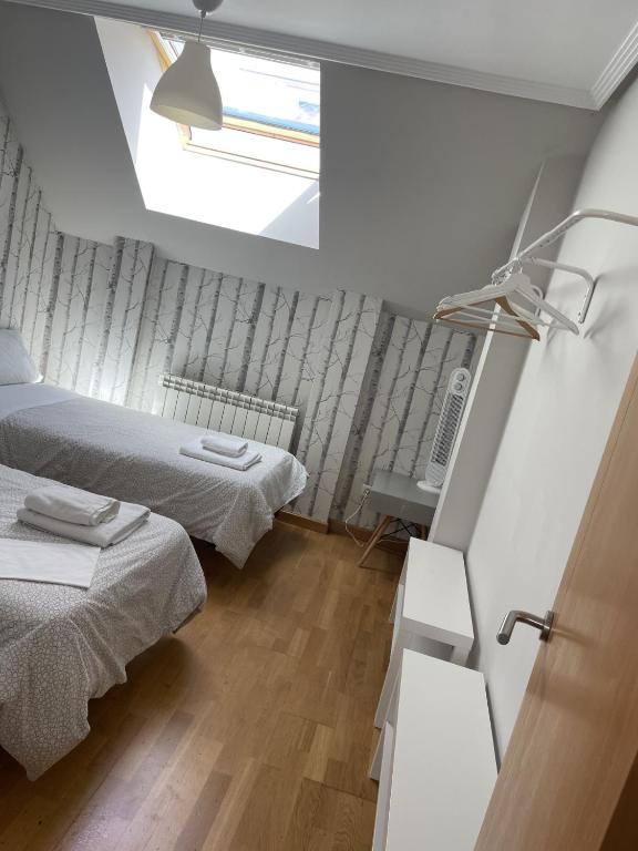 Posteľ alebo postele v izbe v ubytovaní Sumergete en leon I y II vivienda turística