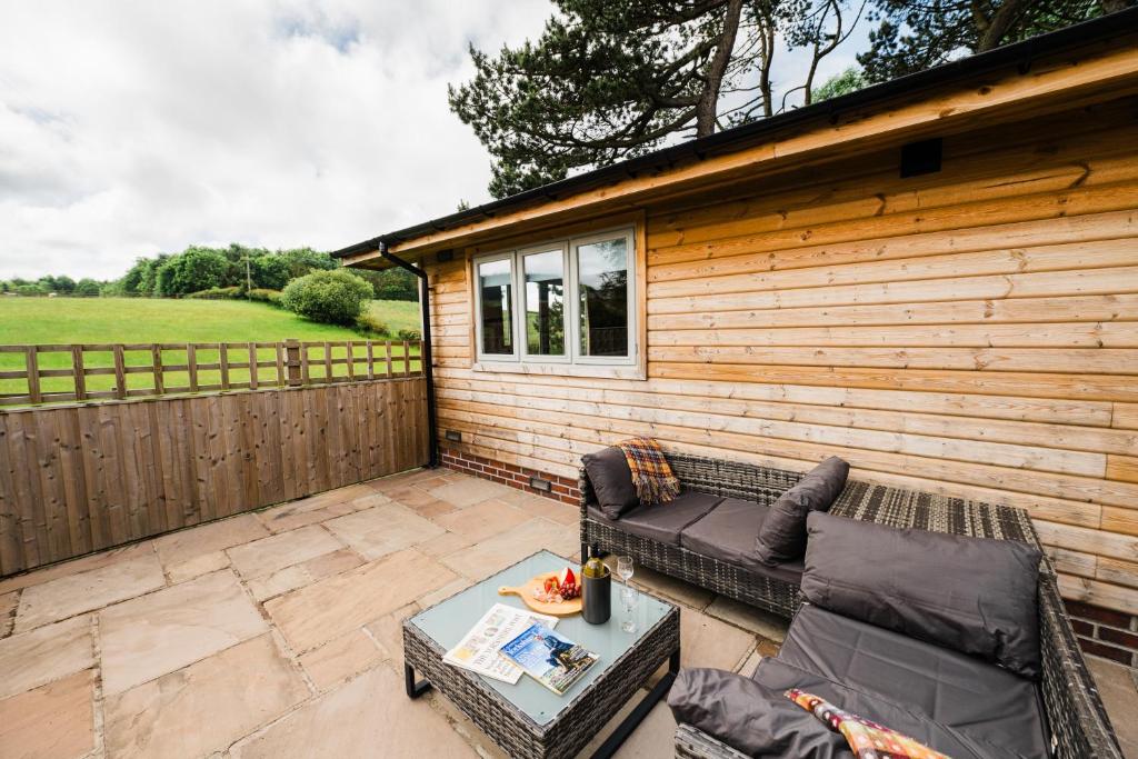 Zahrada ubytování Low Moor Lodge