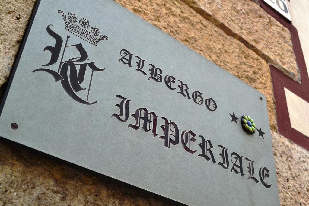 Certifikát, hodnocení, plakát nebo jiný dokument vystavený v ubytování Albergo Imperiale