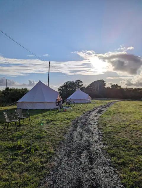 Příroda nedaleko luxury tent