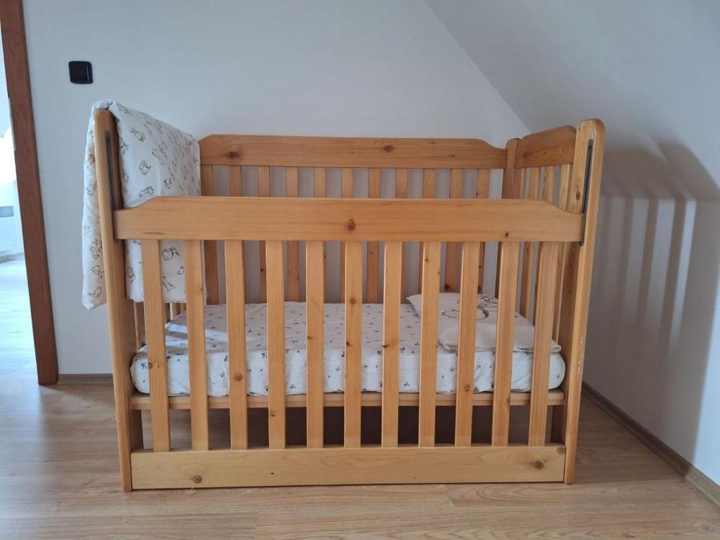Letto o letti in una camera di Chalupa Pěkný den