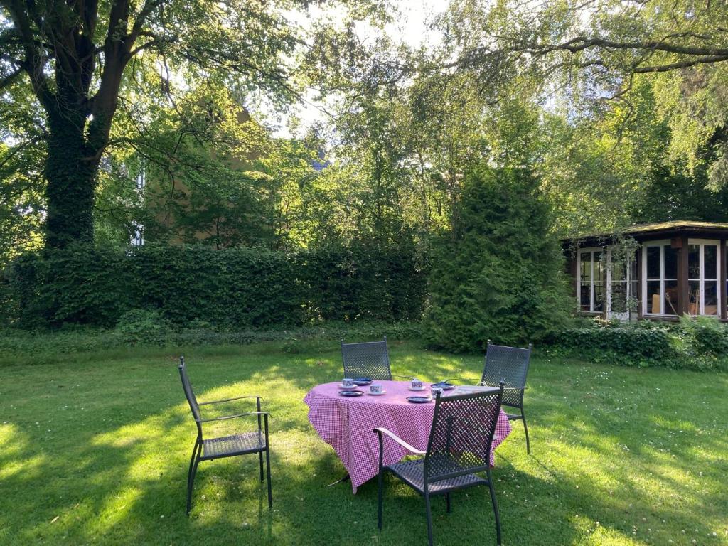 Zahrada ubytování Villa Bergmann