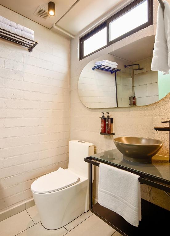 Koupelna v ubytování Urbit Social Lofts