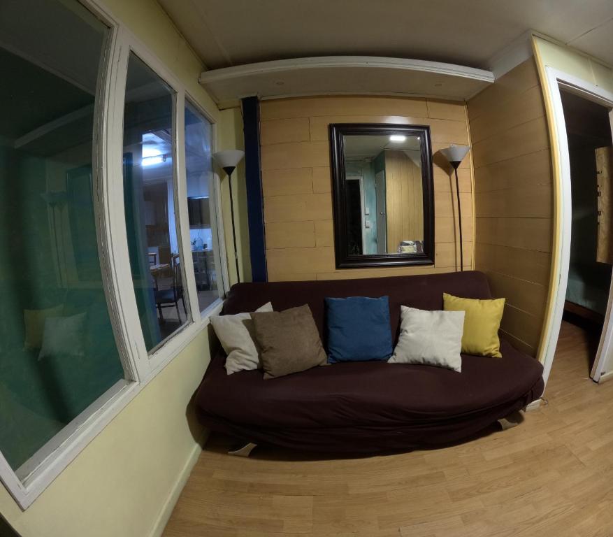 Posezení v ubytování Hostel 53 Sur