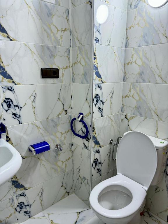 Koupelna v ubytování La Casa Luminosa