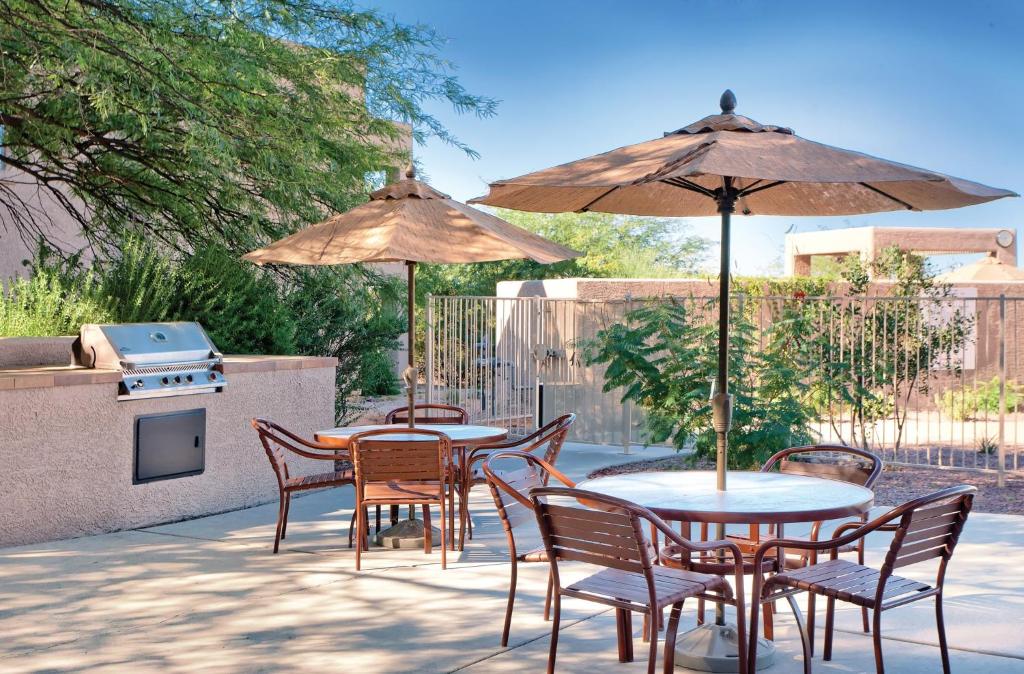 Patio nebo venkovní prostory v ubytování WorldMark Rancho Vistoso