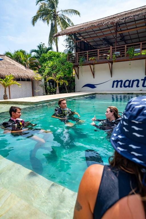 Hosté ubytování Manta Dive Gili Trawangan Resort