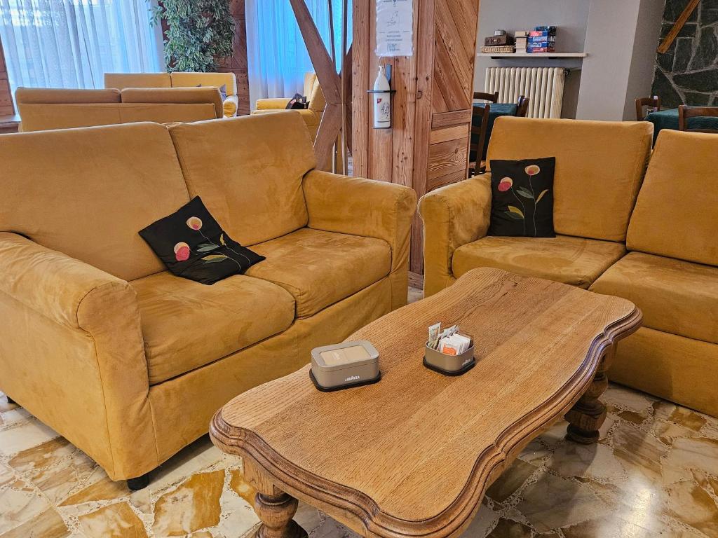 Posezení v ubytování Hotel Holiday Debili