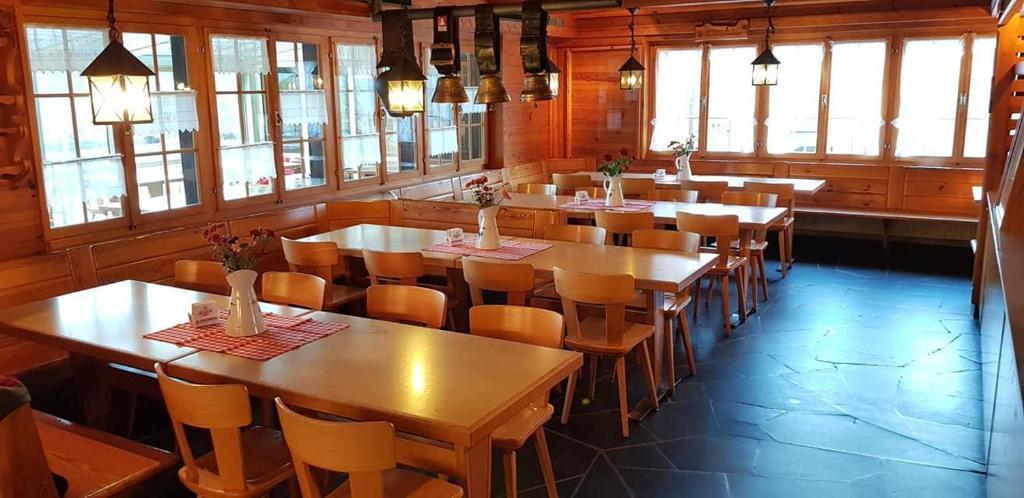 Restaurace v ubytování Berggasthaus Höchst
