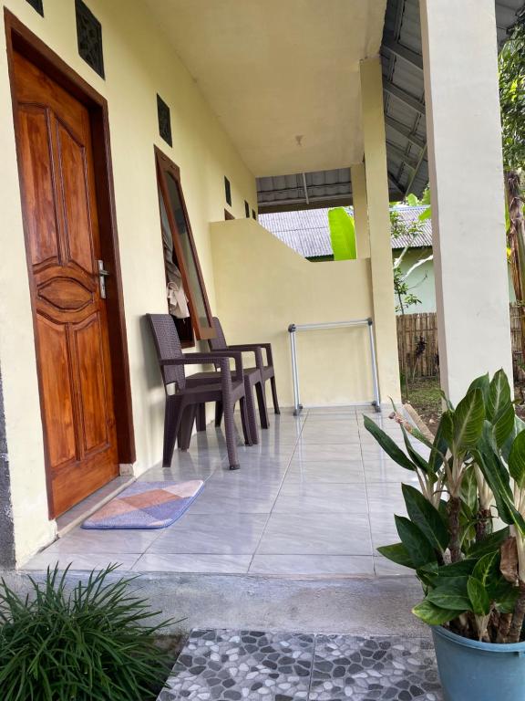 Siseõu või muu väliala majutusasutuses Pondok rinjani bungalow tetebatu