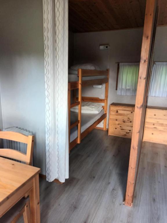 Postel nebo postele na pokoji v ubytování Torne Camping - Kano & Fiskecamp