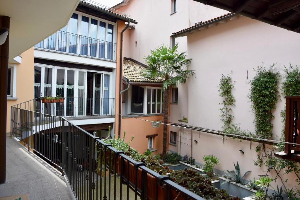 Zahrada ubytování Casa Boff