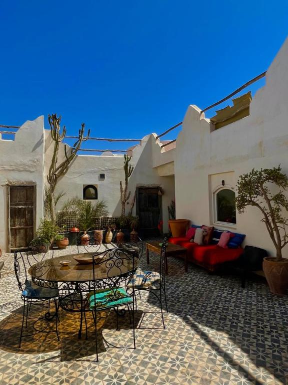 Posezení v ubytování Riad Sahara Sunset Beach Douira Agadir