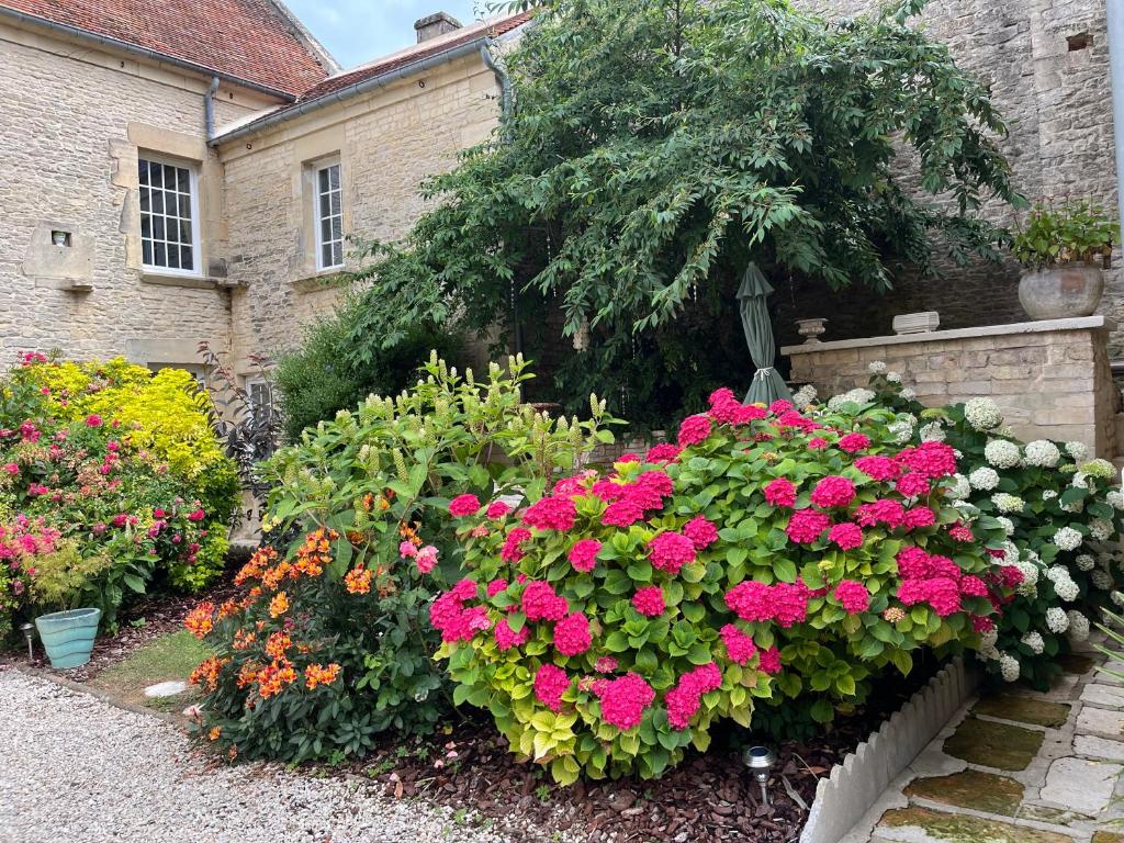Zahrada ubytování Chambres d’hôtes de l’Ancienne Auberge