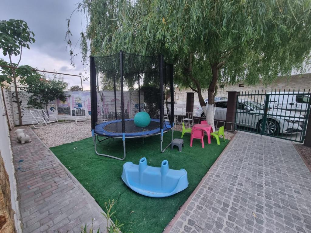 Zahrada ubytování Casa Timerar