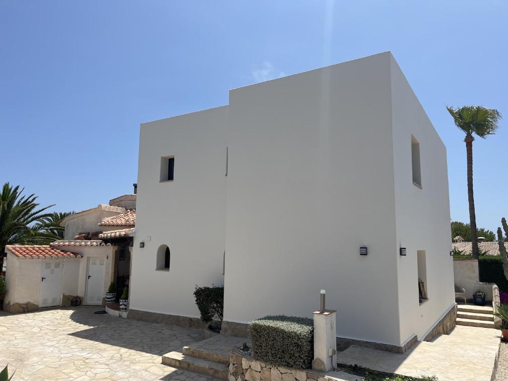 Budova, kde se vila nachází