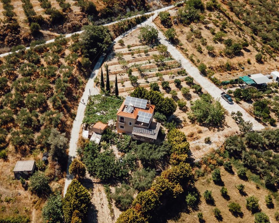 Letecký snímek ubytování Verano Family House
