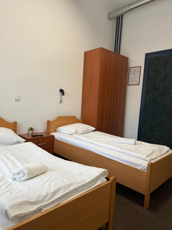 Postel nebo postele na pokoji v ubytování Guesthouse Pri Tonetu
