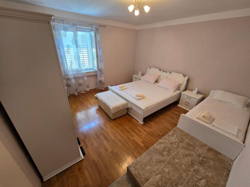 Posteľ alebo postele v izbe v ubytovaní luxury apartment Tanja , Bacvice Split