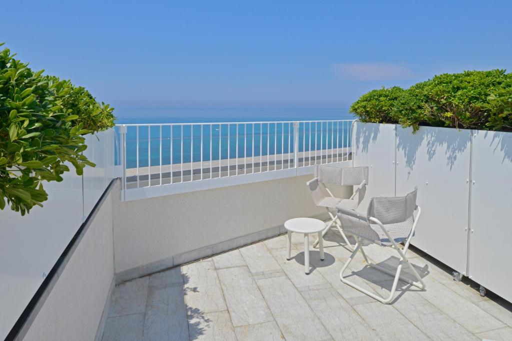 Balkon lub taras w obiekcie Gaura Apartments
