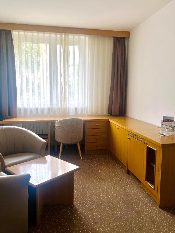 Posezení v ubytování Hotel Piramida