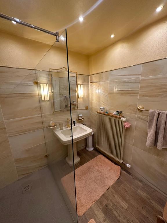 Koupelna v ubytování Nannerls Penthouse