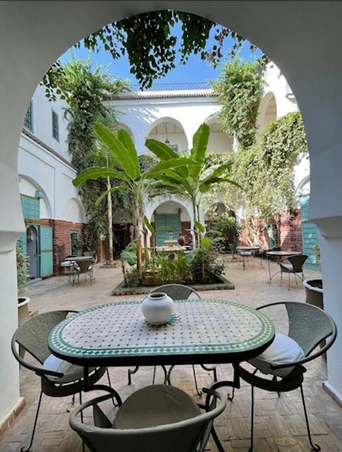 Patio nebo venkovní prostory v ubytování Riad maison Bounouar