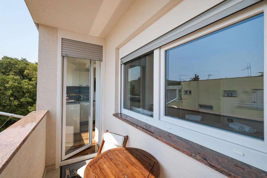 Balkón alebo terasa v ubytovaní Apartment Anita