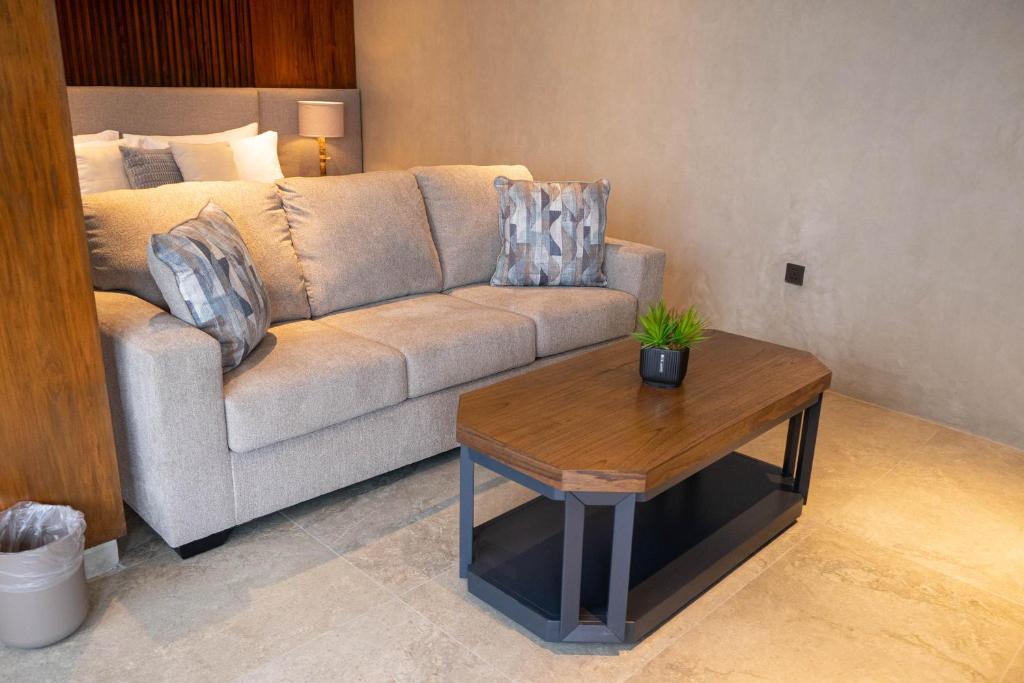 Posezení v ubytování TANA Beach Villas